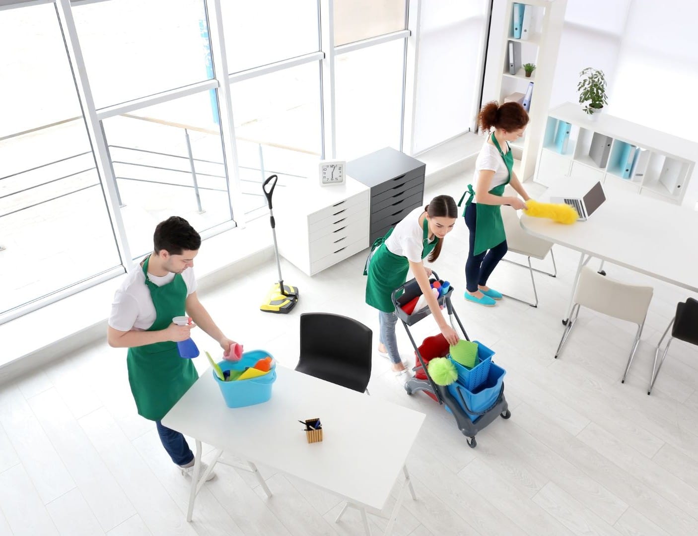 this image shows loom janitorial service