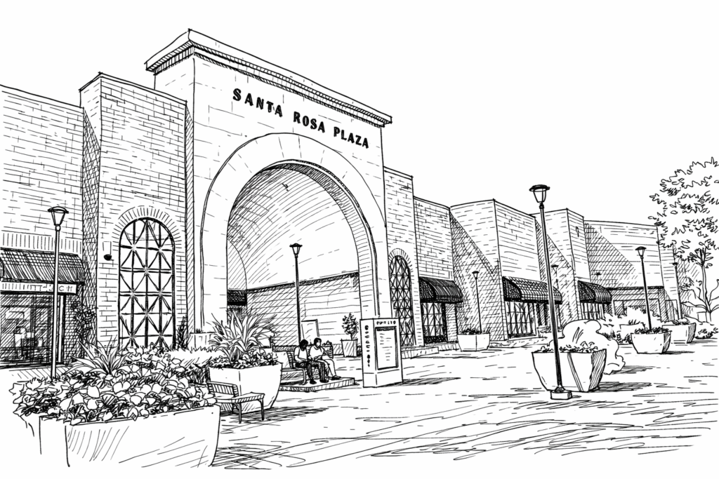 Commercial facility setting for Loom’s Santa Rosa janitorial service area